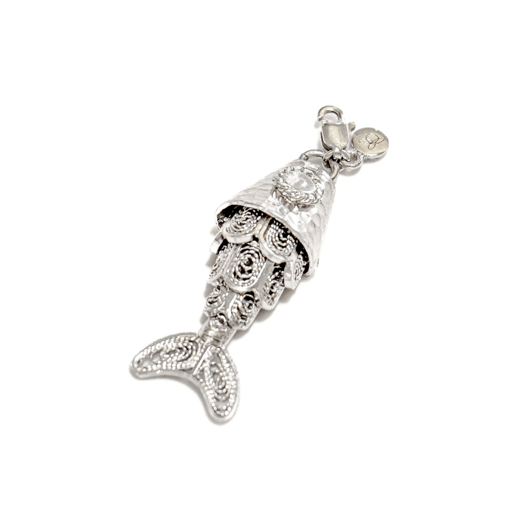 Ballerina Silver Pendant