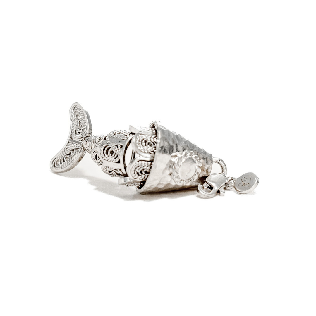 Ballerina Silver Pendant