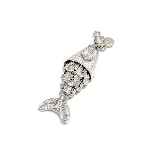 Ballerina Silver Pendant