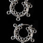 Silver Reliquias Hoops